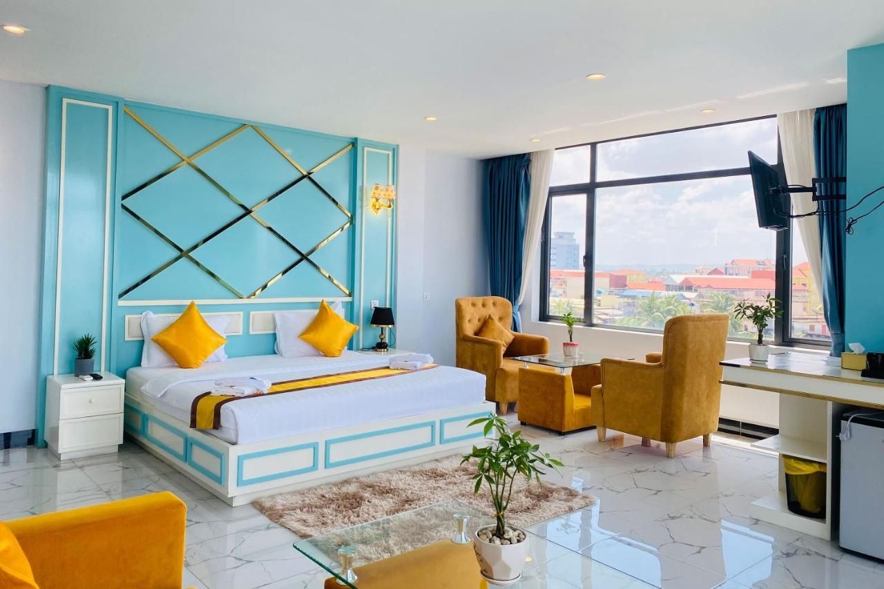 Kampot Sunny Hotel Екстер'єр фото