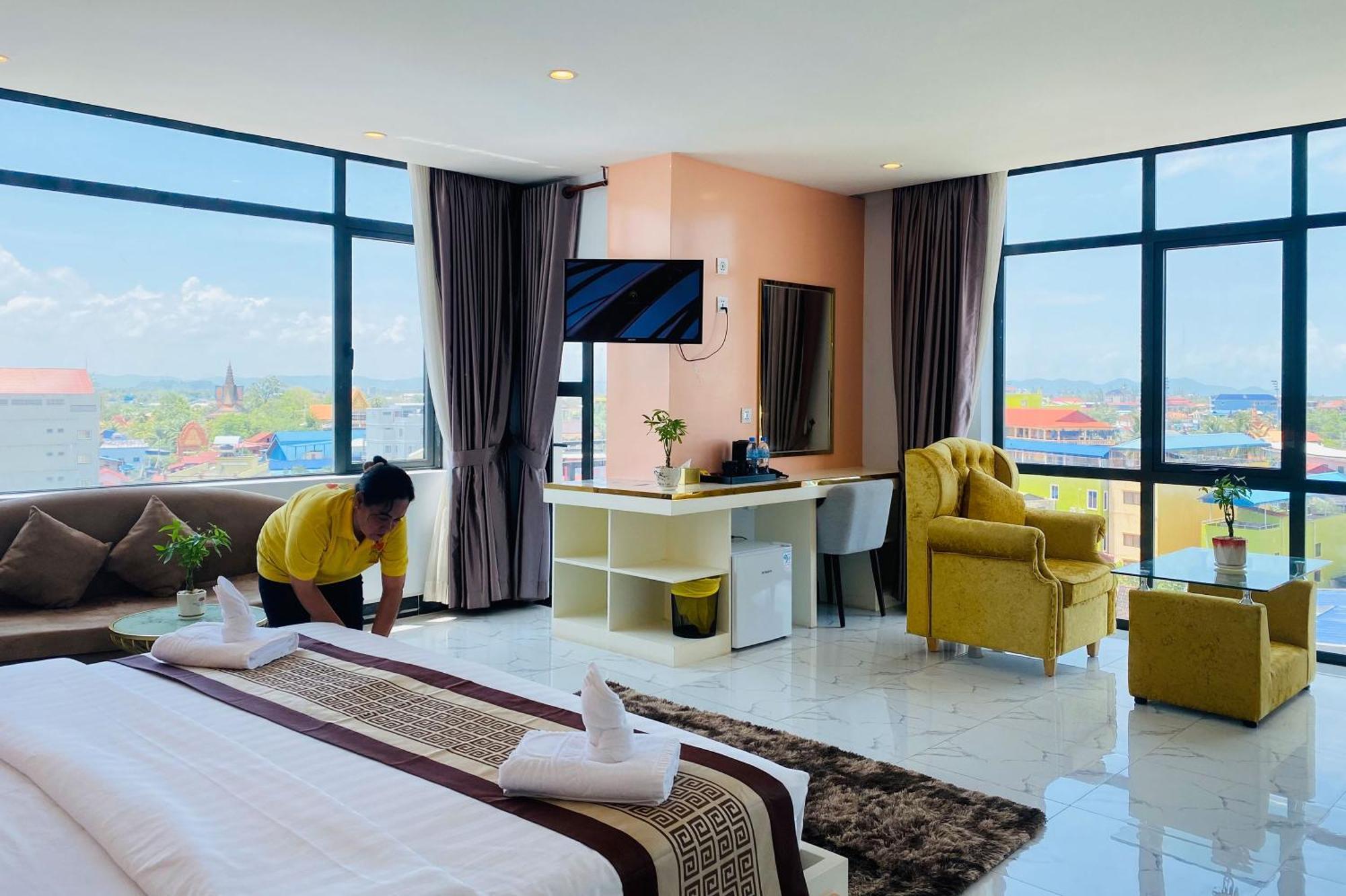 Kampot Sunny Hotel Екстер'єр фото